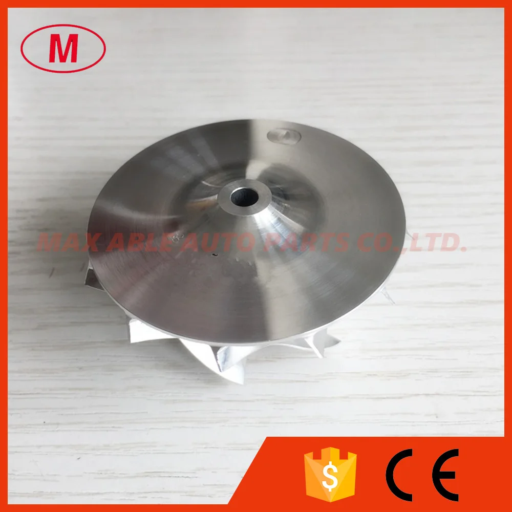GT15-25 702549-0008 44.42/59.48mm 6+6 blades Performance Turbo Billet/milling/aluminum 2618 compressor wheel for 724483-0003/05 |