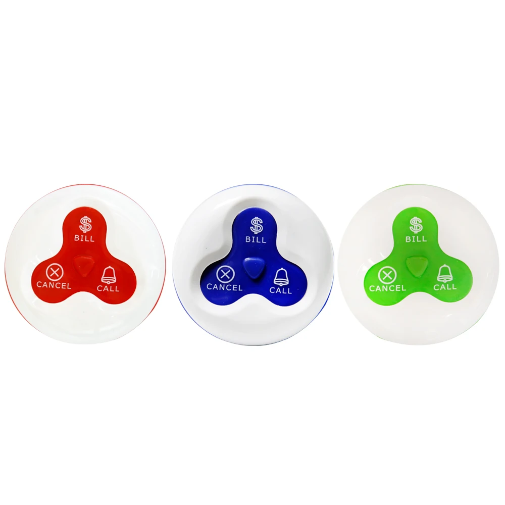 JINGLE BELLS Wireless Calling System 20 Buttons+ 1 Watch Pager+ Main host + repeater Hotel Call Bells |