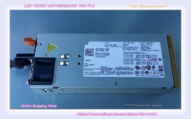 Для R910 T710 сервера Питание 1100W 7001515 J100 3MJJP TCVRR|Кронштейны| |