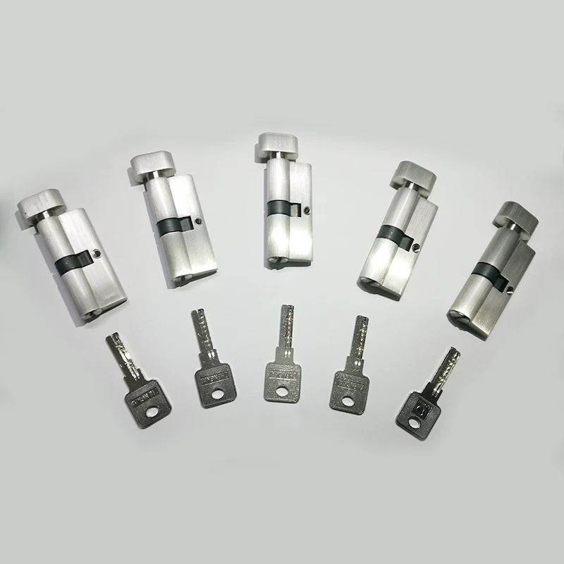 Замки латунные cylinderуправление же ключ открыть все цилиндр 60 70 75 80 85 90 мм двери Аппаратные средства безопасности одиночный Блокировка