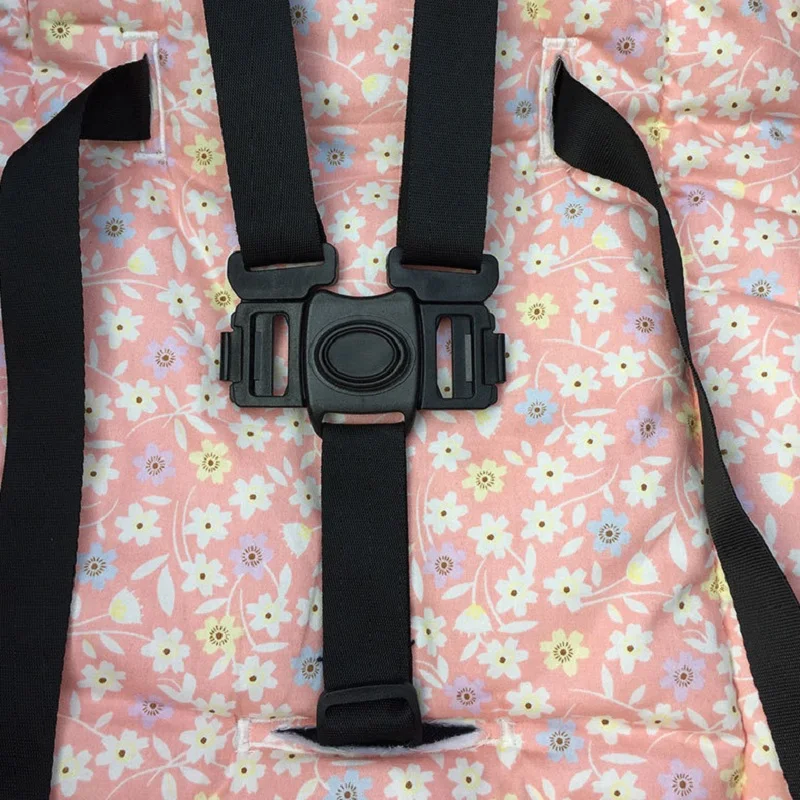 2 сторонняя Подушечка Для сиденья детской коляски моющаяся противоскользящая