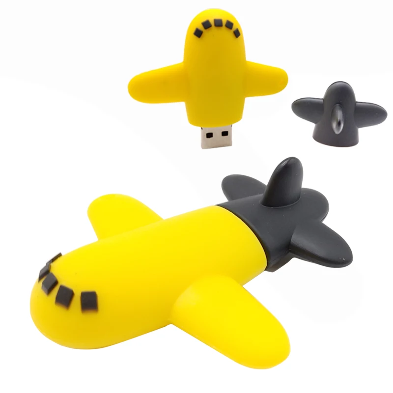 Usb флеш накопитель в виде самолета 64 ГБ 32 16 8 4 Гб|USB флэш-накопители| |