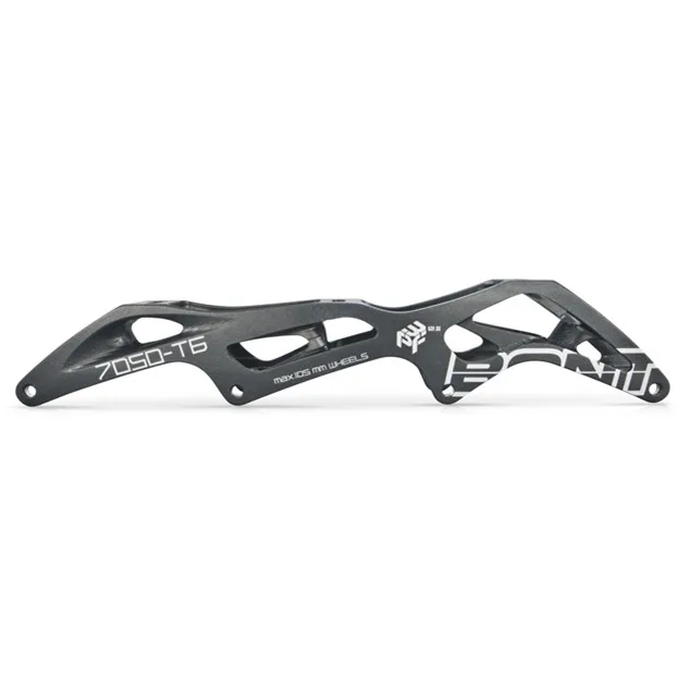12.8 Inch BONT 3PF 7050 рамки для Инлайн-роликов скоростной скейт рамка - Цвет: 12.8 Inch