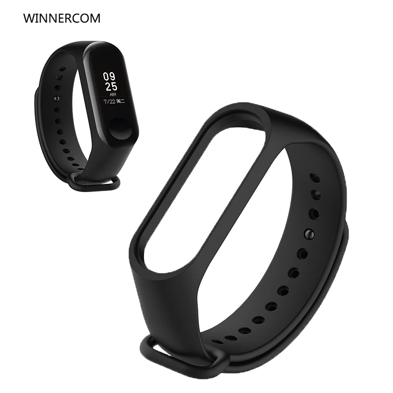 WINNERCOM силикагель браслет Замена для мужчин и женщин Модный ремешок Xiaomi Mi Band