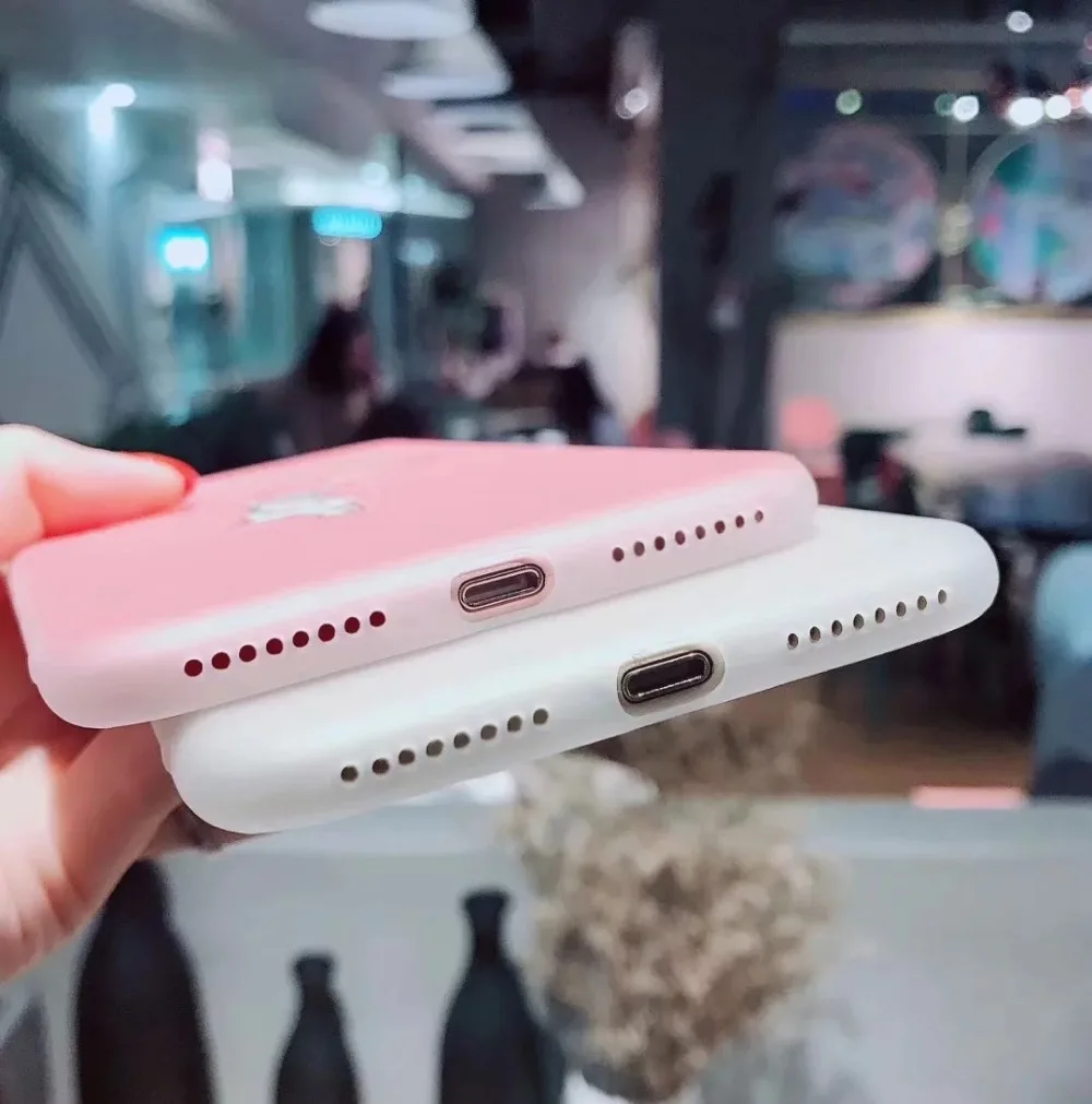 Мягкий матовый чехол из ТПУ с милым животным 3D рисунком для iPhone XS MAX XR, удобный пылезащитный чехол для iPhone X на 6 S 7 8 Plus