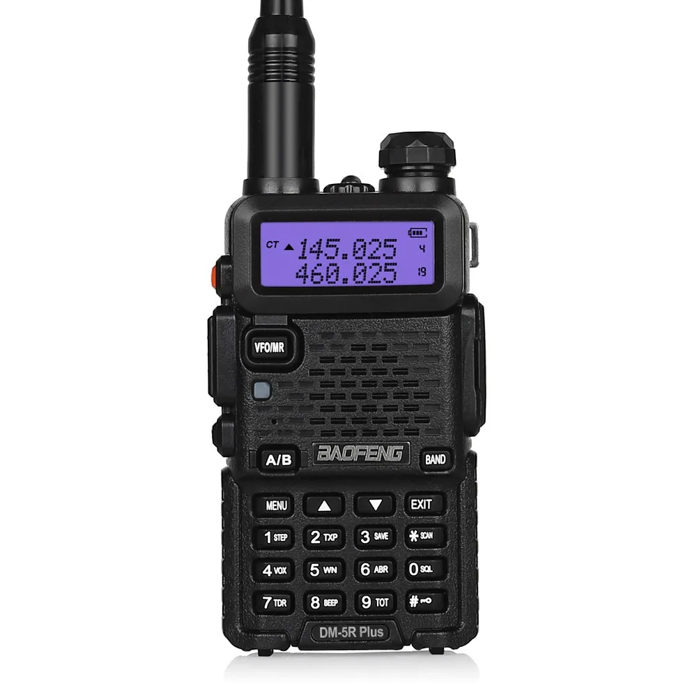 Baofeng DMR DM 5R plus Двухдиапазонная рация 136 174 МГц 400 470 цифровая двухсторонняя радио