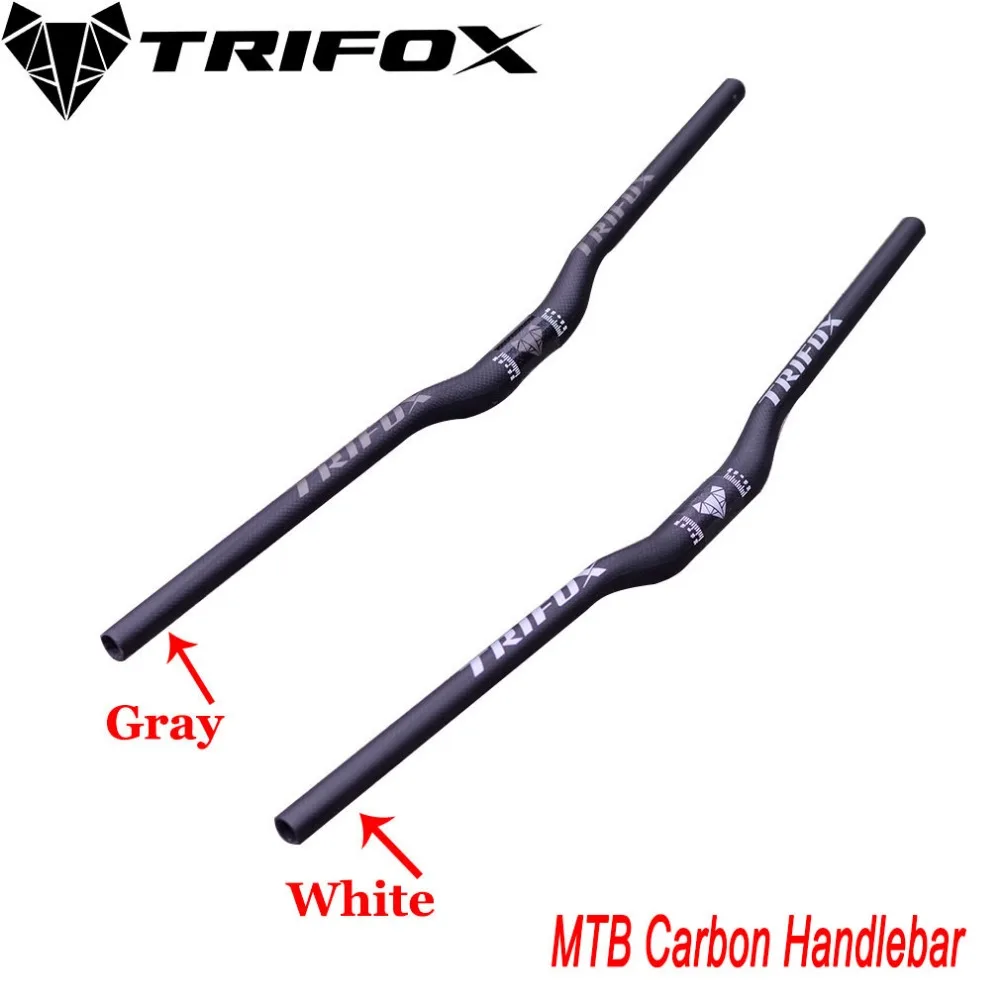 Carbon Fiber Total MTB Bike Riser Handlebars Suitable for 31.8mm Stem 740mmT700 3K matt bicycle handlebar | Спорт и развлечения