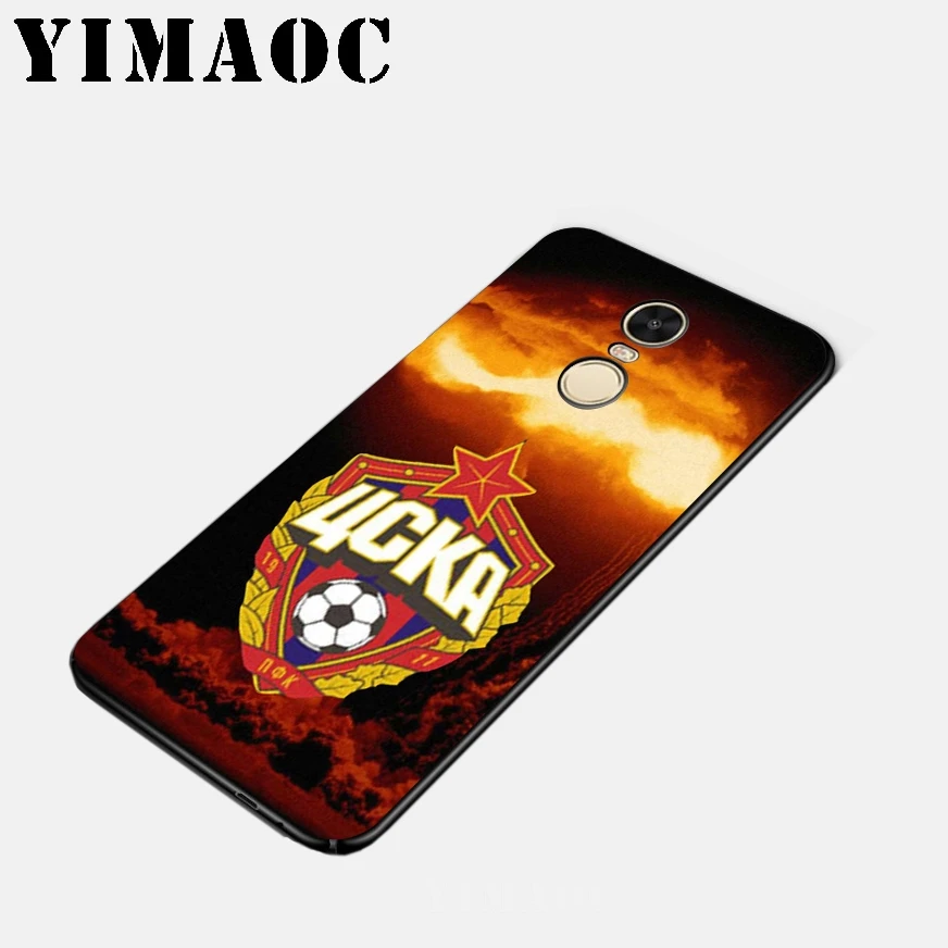 YIMAOC CSKA Moscow Soft Silicone Case for Xiaomi Redmi 6 Note 4X 4A 5A 5 Plus MiA1 A2 Pro Lite Mi 8 A1 |