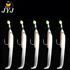 5 крючковсумка, Высококачественная углеродистая сталь, перья скумбрии, окунь, треска, приманка для морской рыбалки, 5 тройных крючков, рыболовная Проволока  10