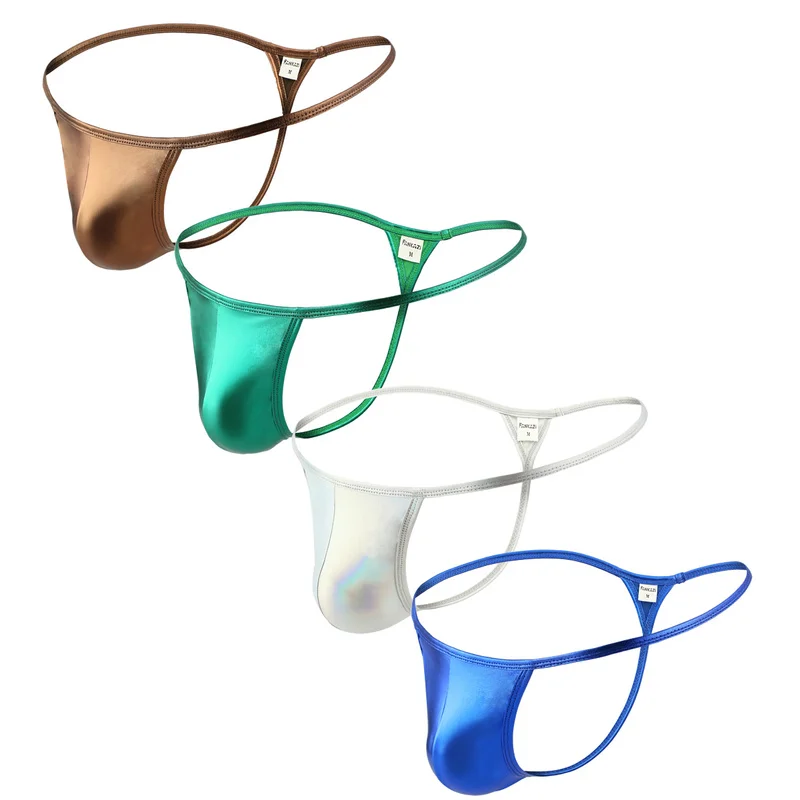 Стринги 4 шт./лот гей стринги бриджи бикини нижнее белье сексуальное Мужское