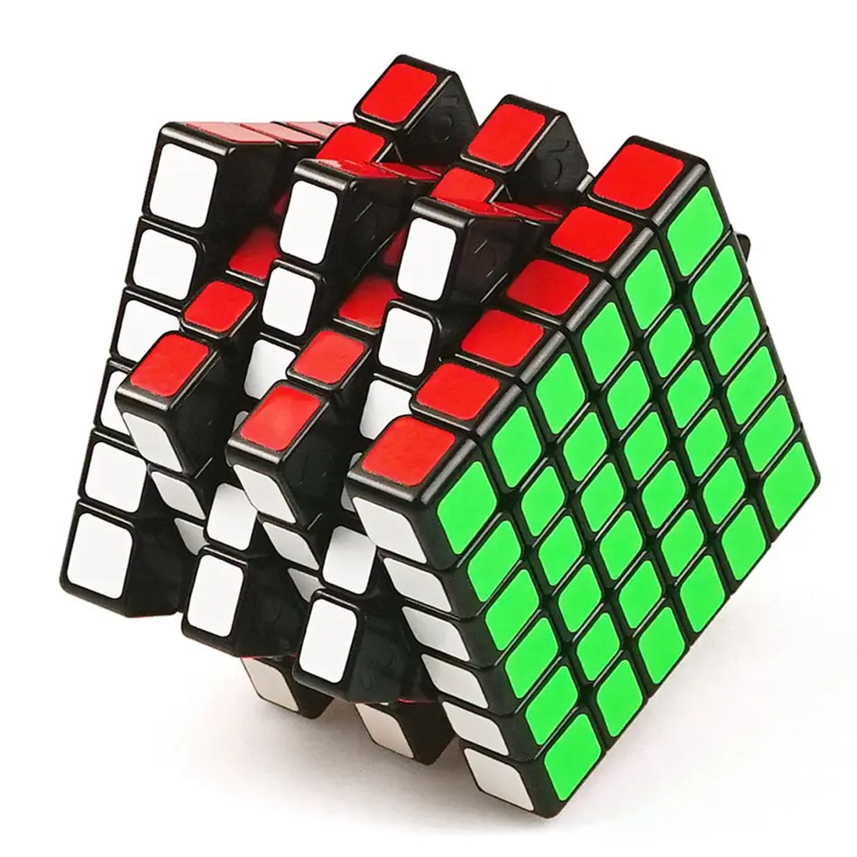 Shengshou 6x6 кубик рубика легендарный кубик черный белый стикер 6x6x6 волшебный куб 6 слоев скоростной Куб Профессиональная головоломка игрушка для детей подарок для детей