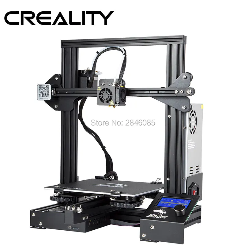CREALITY 3D Ender 3 большой размер печати 220*220*250 мм Prusa набор для принтера с подогревом