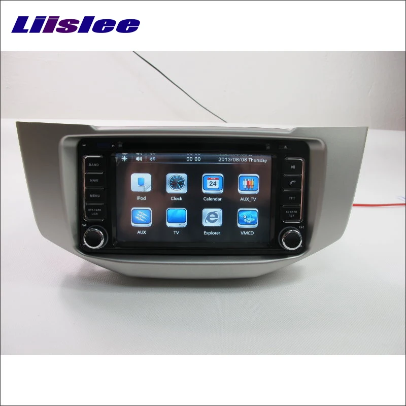 Liislee для Lexus RX 330 2003~ 2012-Радио CD dvd-плеер и gps Nav Navi навигационная система двойной Din автомобильный аудио установочный набор