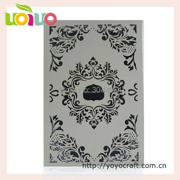 Благородная и роскошная королевская Свадебная пригласительная открытка