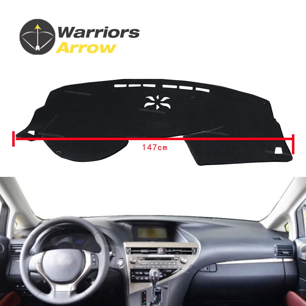 Чехол для приборной панели LEXUS RX 350 450H 2010 2015 Black LHD коврик защиты от солнца Защитная