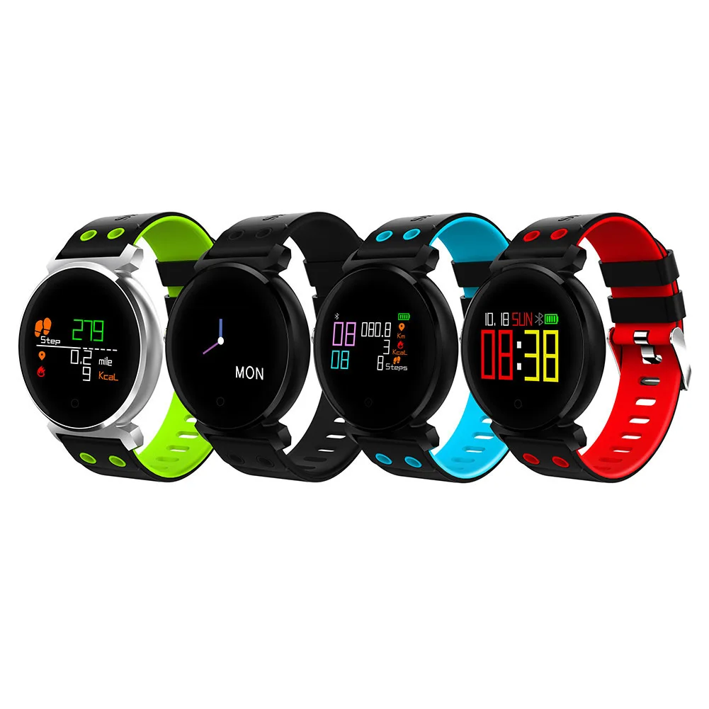 

Shzons K2 0.95 Inch OLED 3D Arc HD Colorful Screen Smart Wristband Support Blood Pressure Heart Rate Pedometer Sleep Monitoring