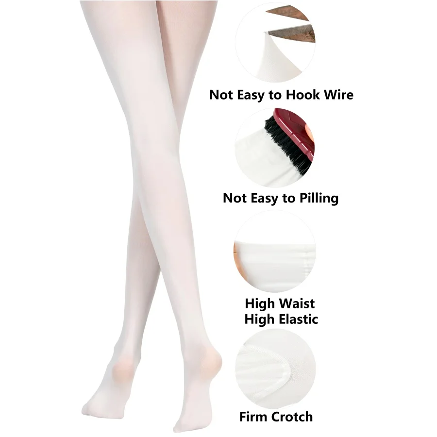 

Autumn Summer Velvet Dance Foot Leggings Children Kids Girls Ballet Dance Spring Leggings Pants Tights for Women 3 Pairs