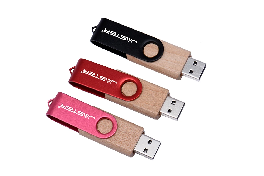 JASTER цветные металлические+ кленовые деревянные usb флешки 4 ГБ 8 ГБ 16 ГБ 32 ГБ 64 Гб 128 ГБ wediing персональные подарки 10 шт бесплатный логотип