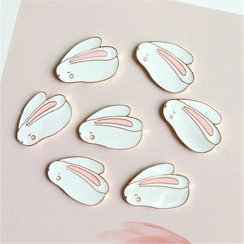 10 шт. модный металлический сплав KC Золотой капель эфирного масла глазурью эмаль