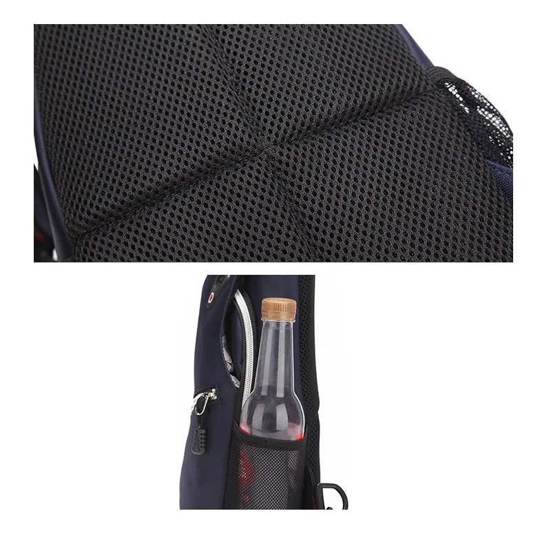 Мужская нагрудная сумка на плечо для отдыха мессенджер туризма фитнеса