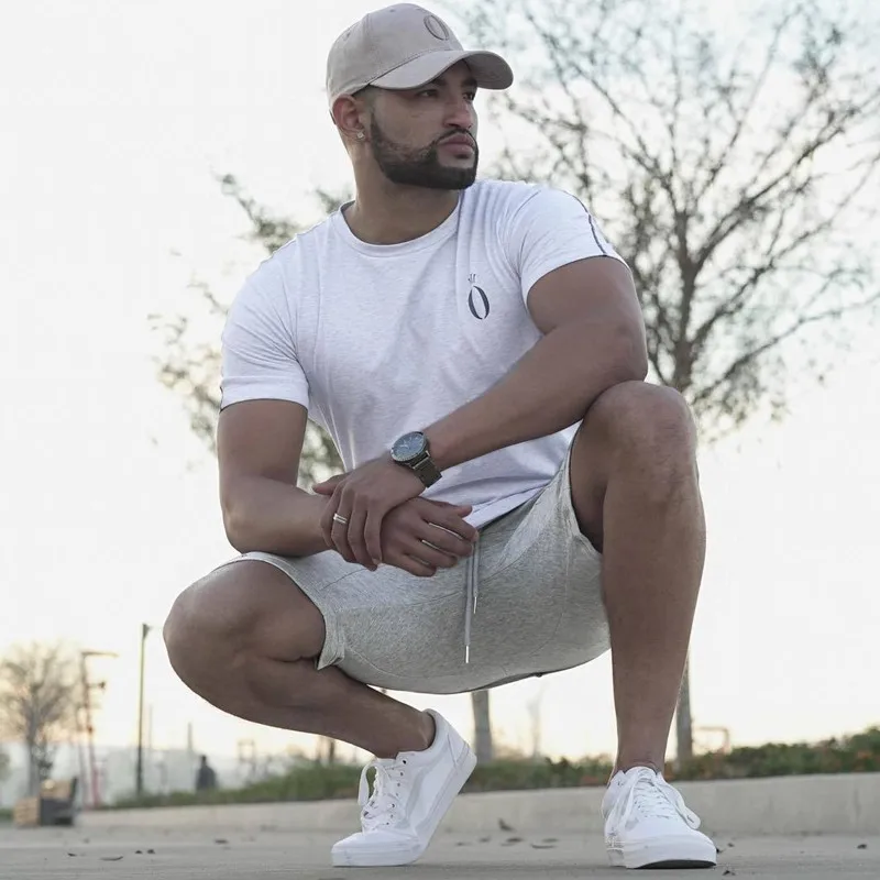 Новинка лета 2018 мужские повседневные хлопковые шорты спортивные штаны для