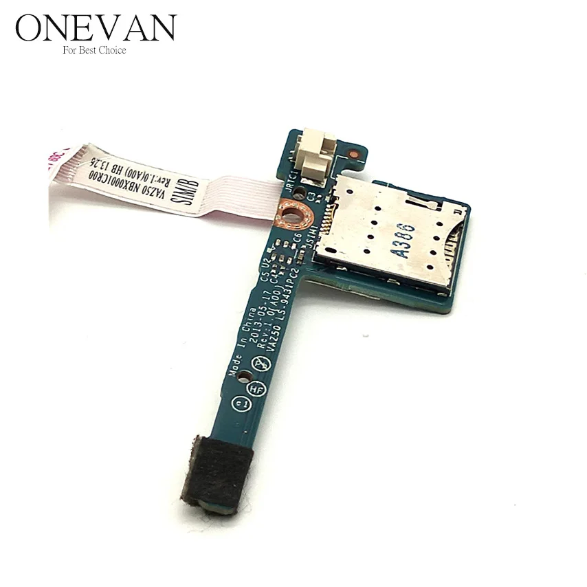 Оригинал для Dell широта E7240 SIM карта плата считывателя включая. Кабель 0YY58C