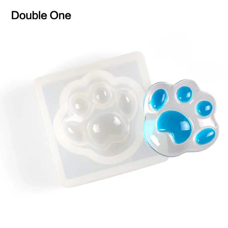 

Cute Bear & Bear's paw Silicone Mols 3D Jewelry Crystal Moulds DIY Craft Handmade for Jewelry Making 1PC