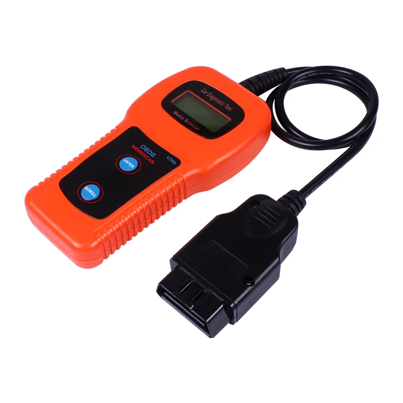 U380 автоматический сканер OBD2 считыватель кодов неисправностей ясное