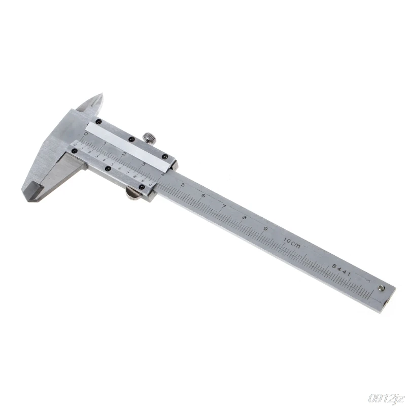 

Mini Vernier Caliper 0-100mm Guage Stainless Steel Metric Machinist Vernier Caliper Thickness Gauge Micrometer