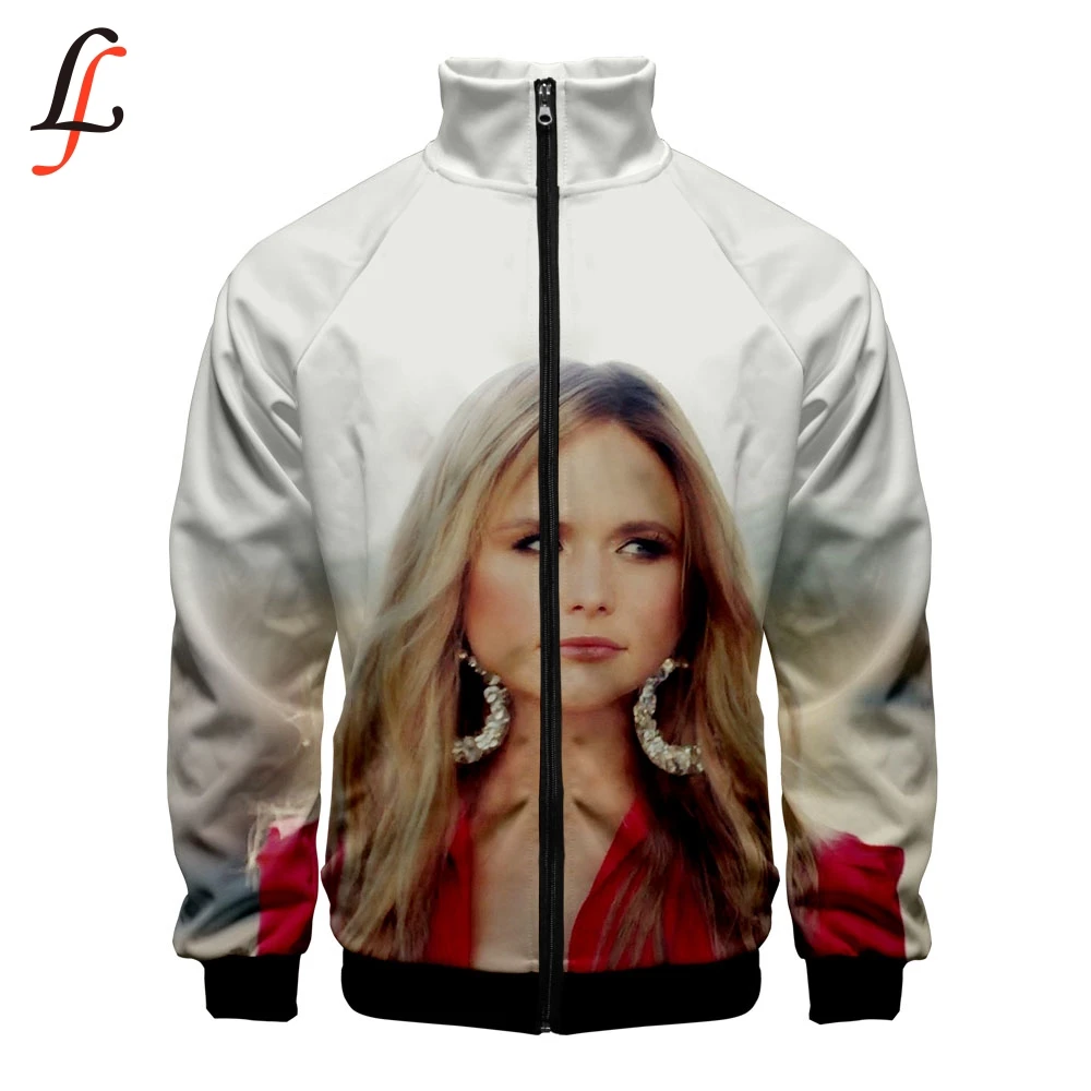 Miranda Lambert 3D Women/Men Fashion Zipper Standing collar Casual Street cool Hipster Hooded Sweatshirt Popular Hoodies | Женская