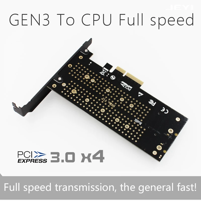 M.2 расширение Nvme адаптер Ngff для Pcie 3.0 Вентилятор охлаждения с вентилятором