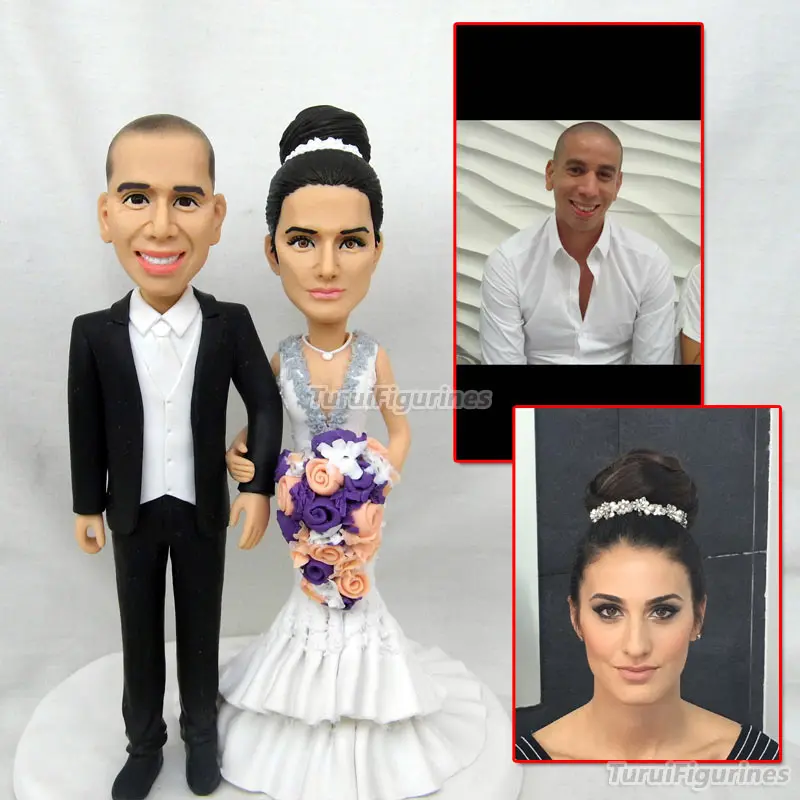 Войлочная сумка Полимерная глина-Смола куклы с днем рождения ручной работы