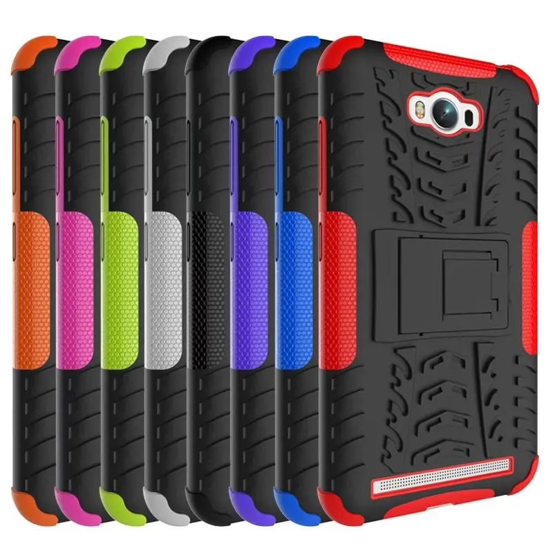 Роскошный Ударопрочный силиконовый чехол из ТПУ + жесткий для Asus Zenfone Max ZC550KL 5