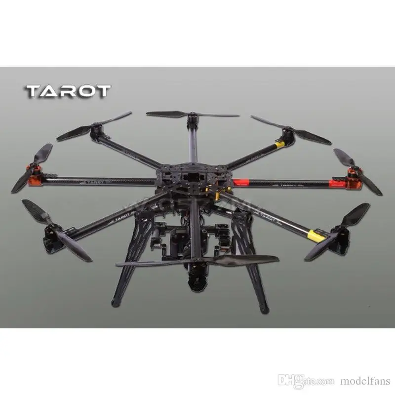 Aerops Таро ЖЕЛЕЗНЫЙ ЧЕЛОВЕК 1000 мм 8 Aix Мультикоптер из углеродного волокна TL100B01 для