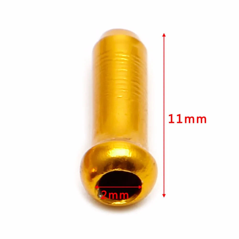 

30Pcs set 7Colors Brake Wire End Cap Cable Parts Aluminum MTB Bicycle Bike Line Core Cap Cover Gear Shift Brake