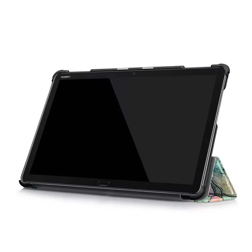 Ultra Slim Case For Huawei MediaPad M5 lite 10 BAH2-W19/L09/W09 10.1&quotTablet PC stand cover for huawei mediapad case | Компьютеры и