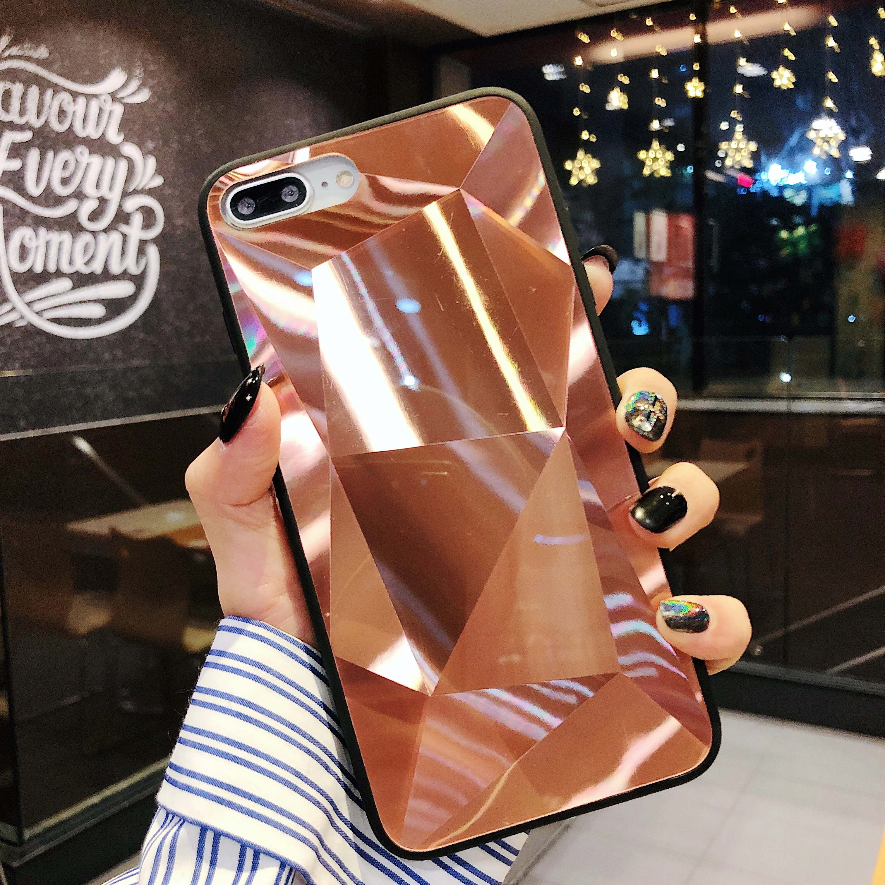 COPEONE 3D Алмазный чехол для iPhone 8 роскошный зеркальный телефона X XS MAX XR 7 6 S Plus Capa