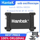 Портативный осциллограф Hantek 6022BE6022BL, портативный USB-осциллограф для ноутбуков и ПК, цифровое хранилище 6022BE, 2 канала, 20 МГц, 48 Мвыбс