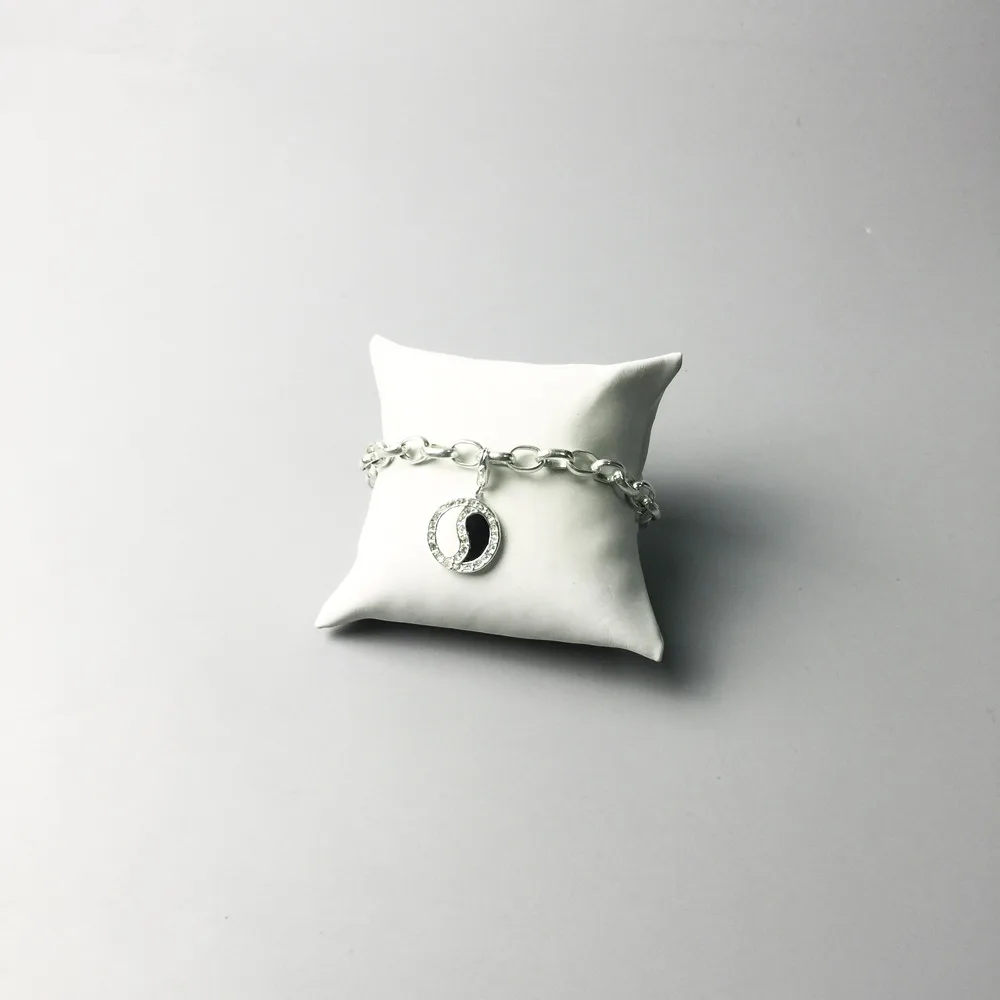 Silver Ying Yang Tai Chi Charms Pendant Fit Bracelet Necklace Bag Fashion The Eight Trigrams Charm Jewelry Gift For Women Men | Украшения и