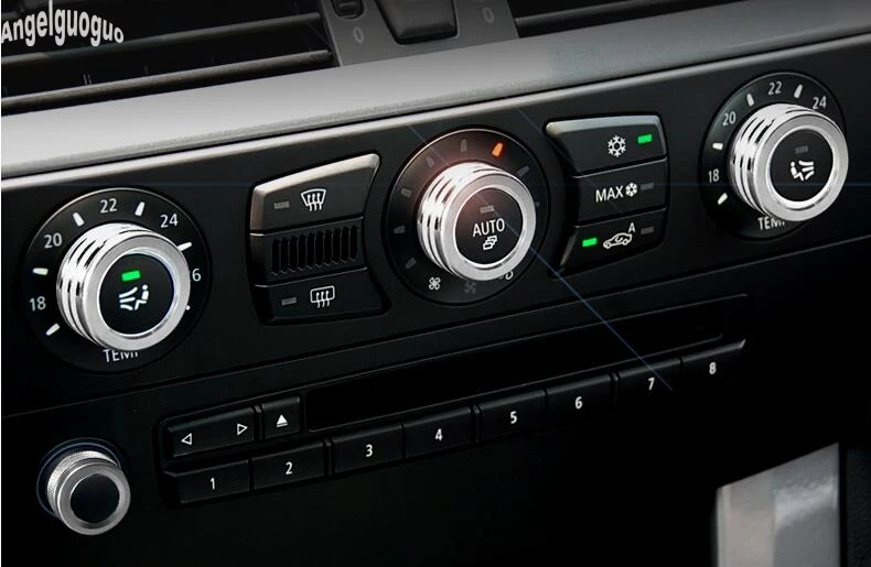 2 цвета для BMW E60 5 серии 2004 10 Аксессуары автомобильного кондиционера ручка Крышка
