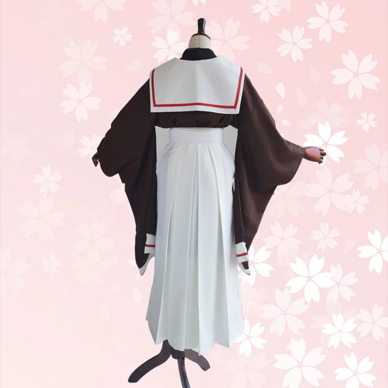 Аниме карточка Captor Sakura Kinomoto Tomoyo Daidouji кимоно Косплей Костюм Хэллоуин костюмы для