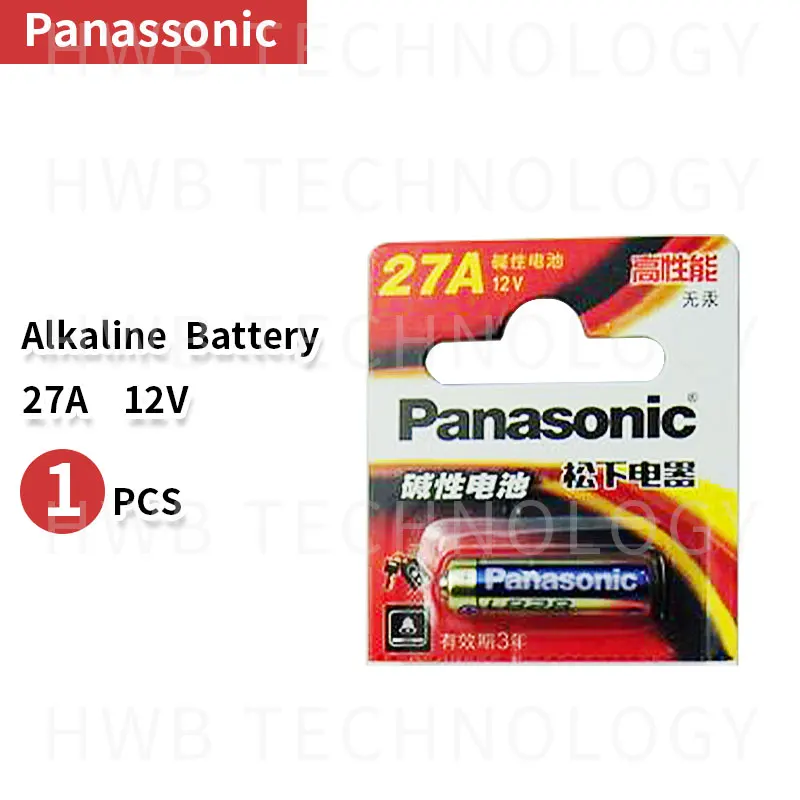 1 шт./лот Panasonic 27A A27 12 В сигнализация удаленная сухая щелочная батарея 27AE 27MN
