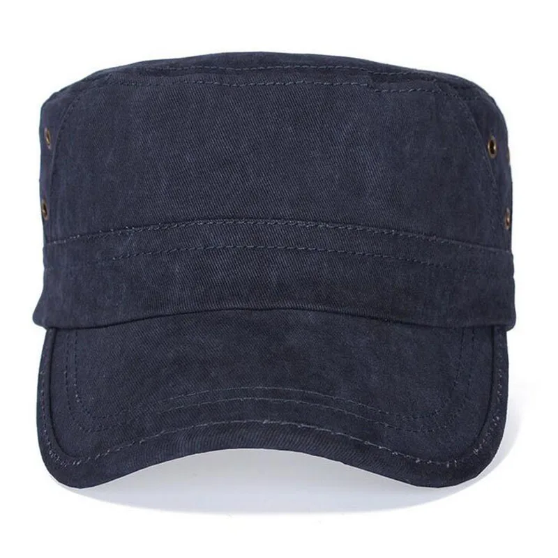 Модная однотонная Регулируемая Военная шапка SUOGRY для взрослых из