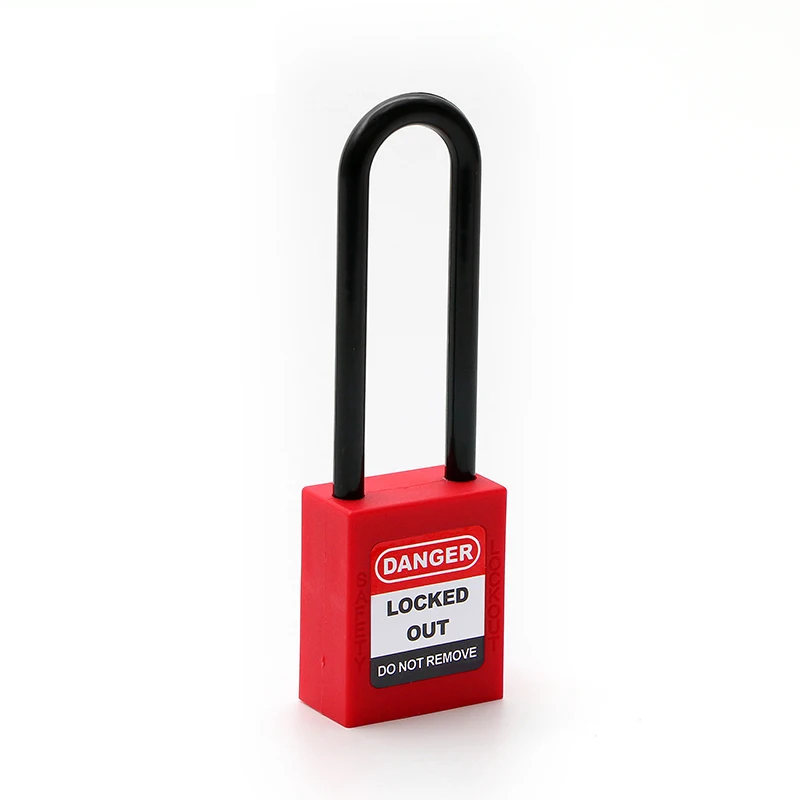 Высокое качество 76 мм длинные пластиковые изоляционные скобы безопасности Loto