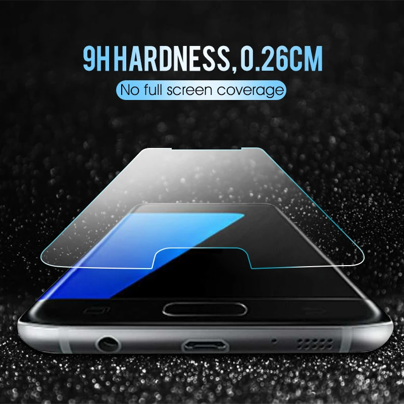 KISSCASE 9H закаленное стекло для Samsung Galaxy S5 S6 S7 Edge Plus S8 Защита экрана S3 S4 Защитная