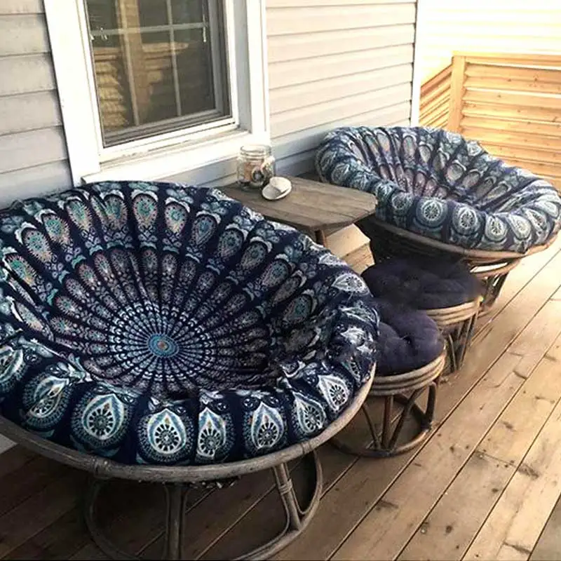Круглый коврик Scarve Mandala гобелен пляжный пикник плед в богемном стиле коврики для