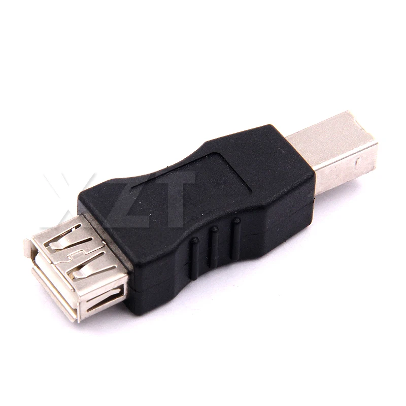 10 шт./лот USB Женский к B Мужской кабель адаптер для компьютерного принтера сканер
