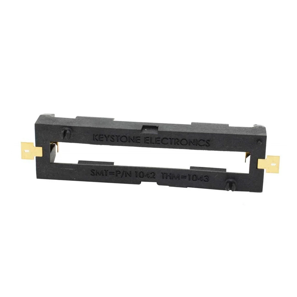 5 шт./лот Высокое качество 1X18650 Держатель аккумулятора SMD SMT коробка для