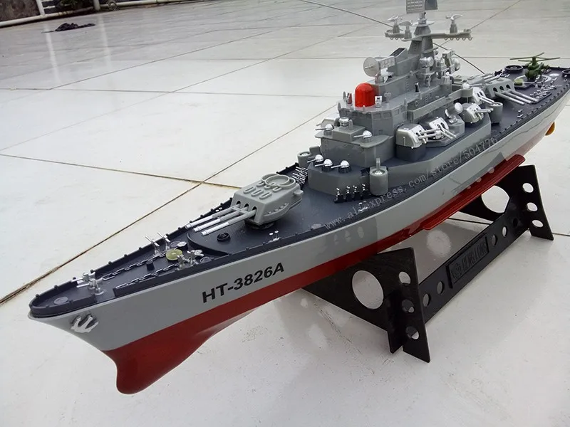 1/250 Радио пульт дистанционного управления линкор радиоуправляемые игрушечные лодки для детей