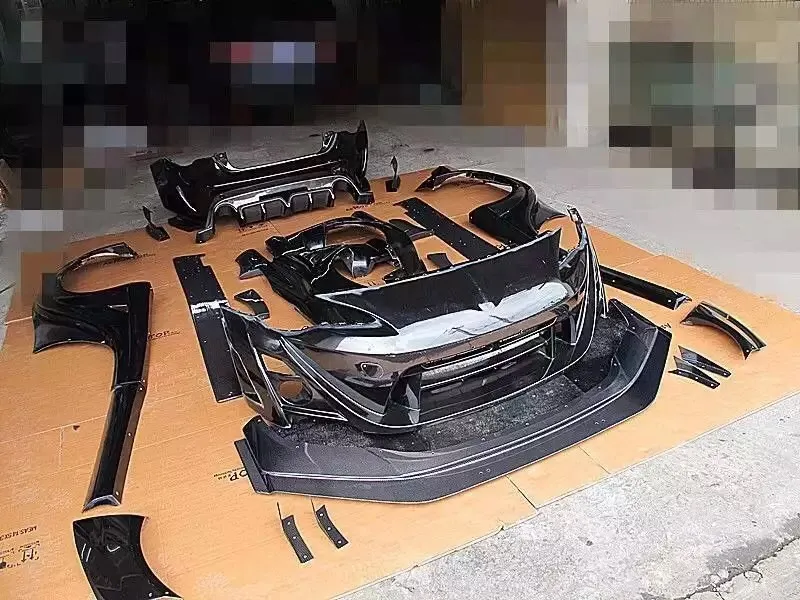 86 BRZ в Варис пластик, армированный волокном, углеродное волокно Авто Кузов Набор внешних комплектующих к автомобилю для Toyota 86 BRZ(передний/задний бампер, боковые юбки Спойлеры капот и т. Д